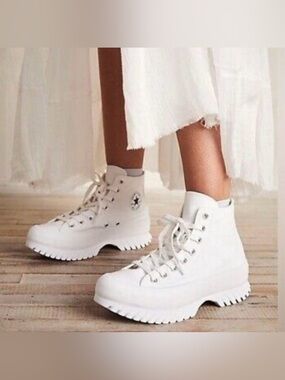 Converse Chuck Taylor All Star Lugged 2.0 High Top Platform White Women’s 8.5